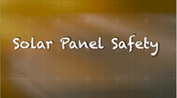 Solar Panel Safety